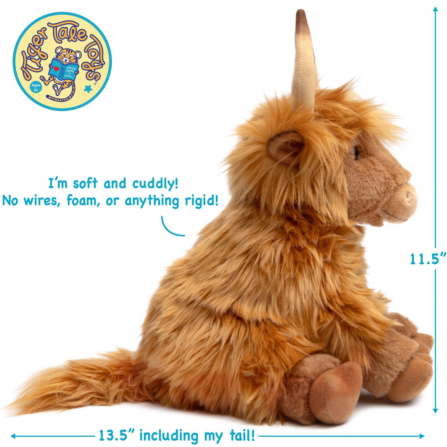 Henley the Highland Cow — 14" Stuffed Animal Plush