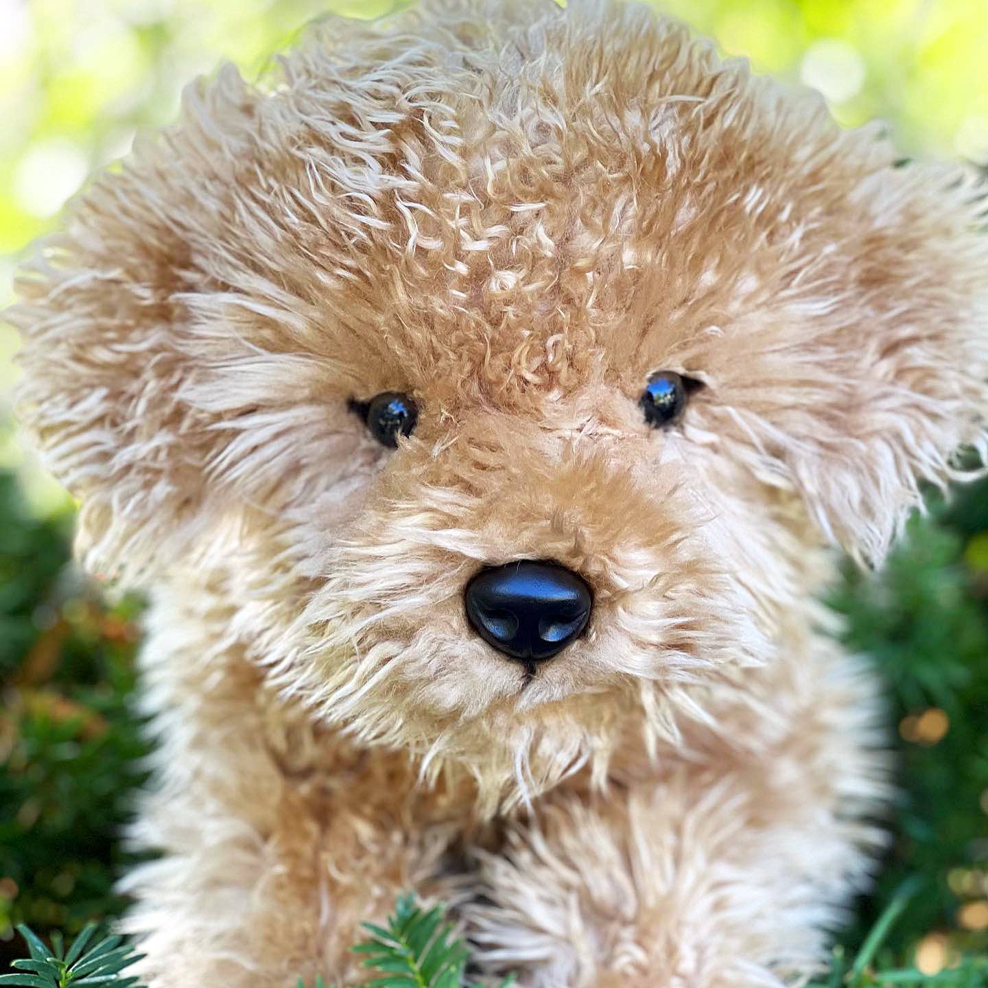 Lila the Labradoodle — 17" Laying Stuffed Animal Plush