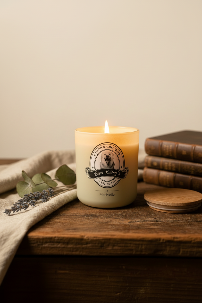 Bear Bailey's Signature House Candle - Tighter Composition