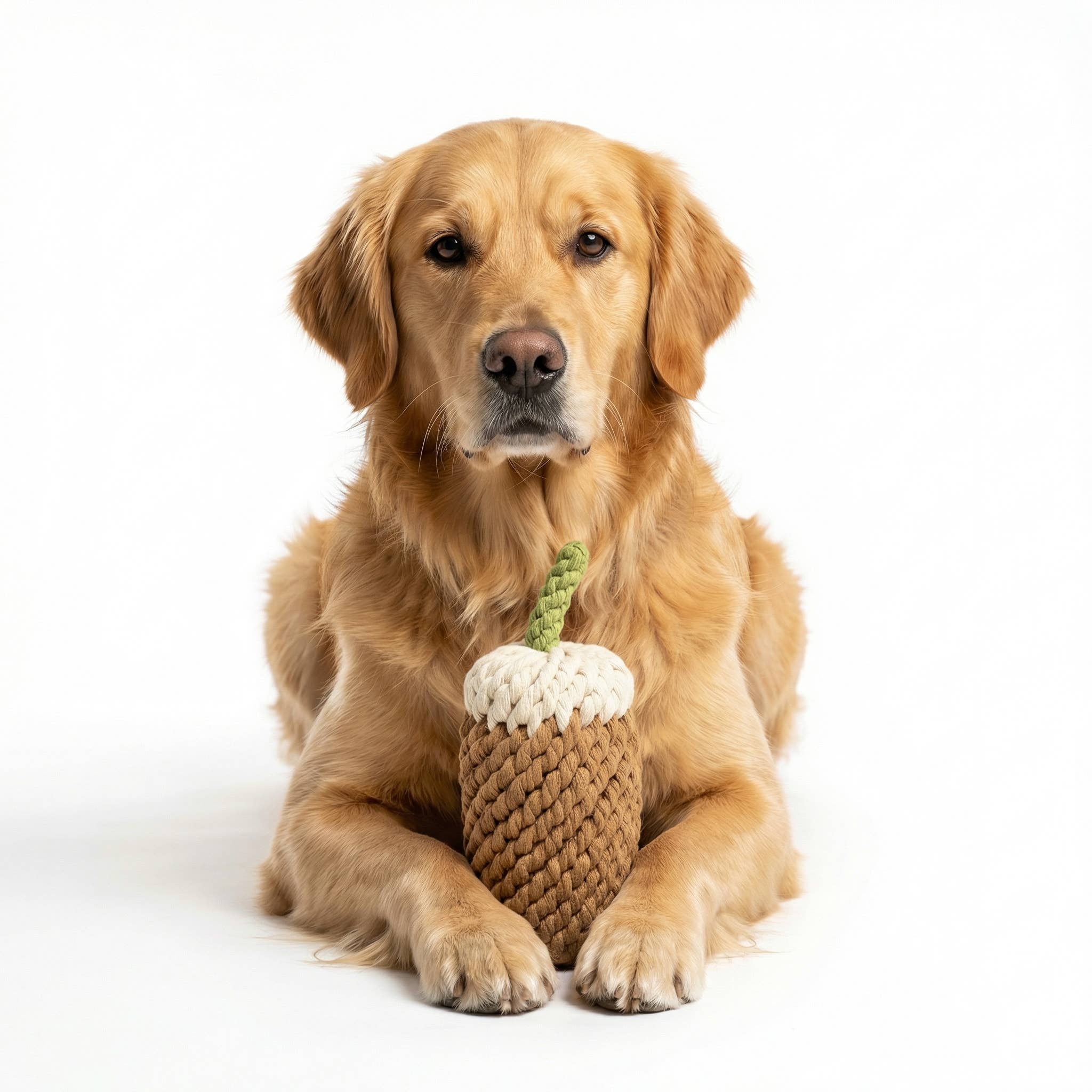 Iced Coffee Rope Toy
