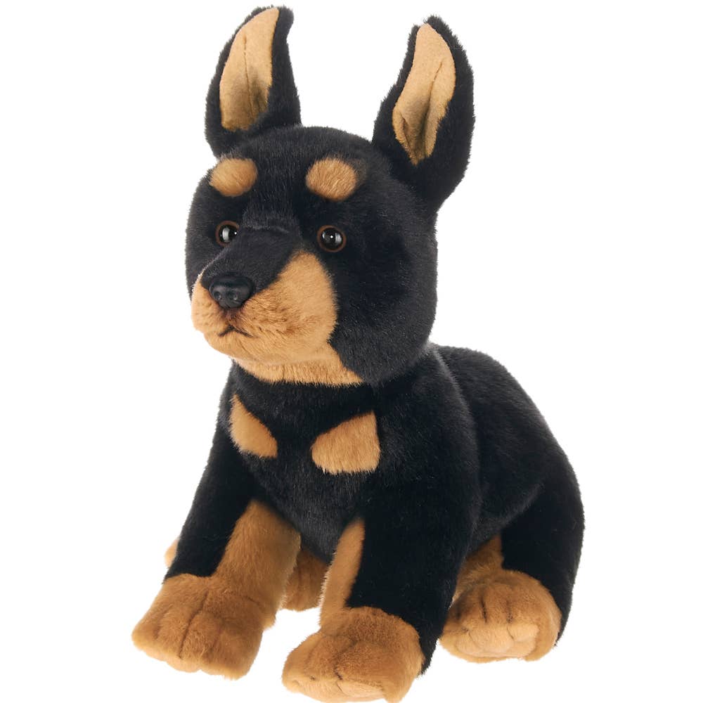 Thor the Doberman — 13" Stuffed Animal Plush
