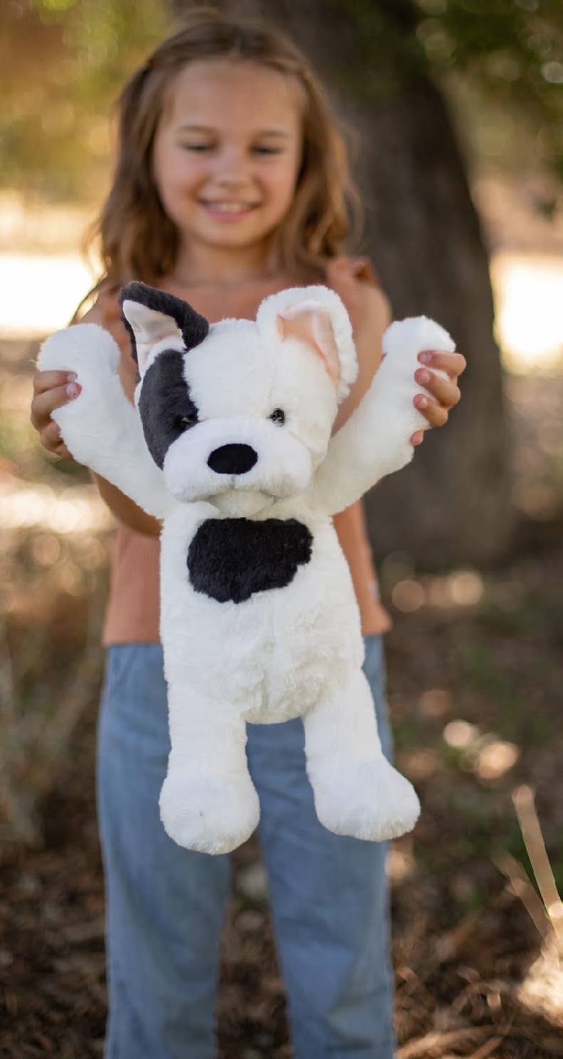 Frody Frenchy Dog Plush Toy - World's Softest Lushee 16 inch