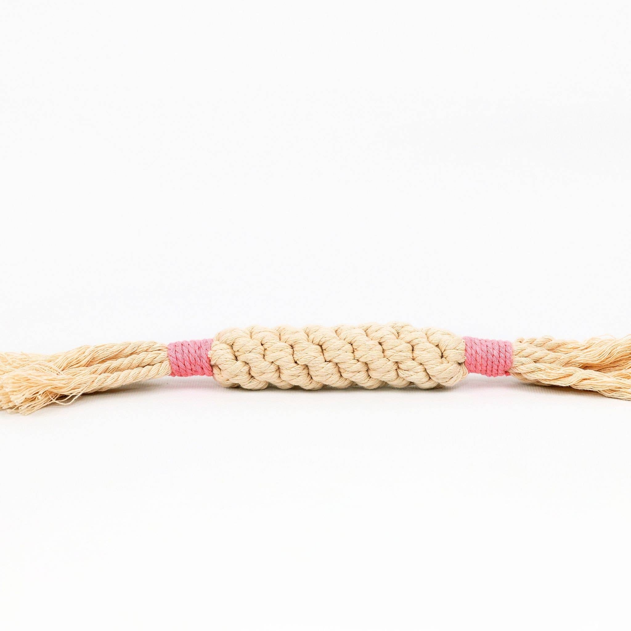 Macrame Candy Rope Dog Toy