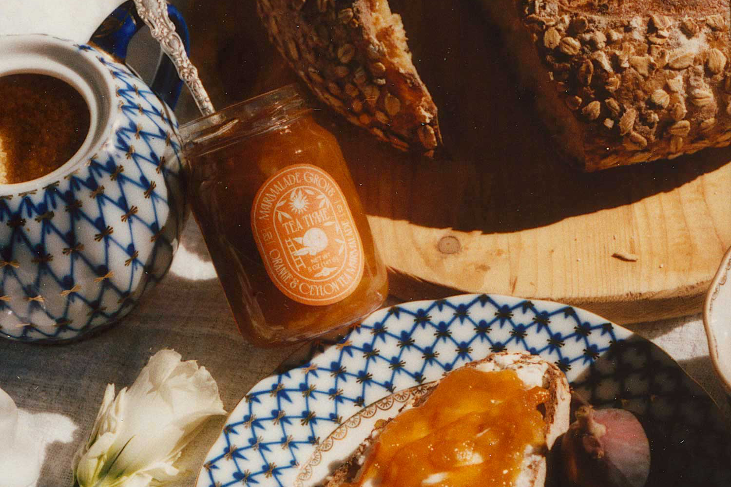 Tea Time Navel Orange & Ceylon Tea Marmalade
