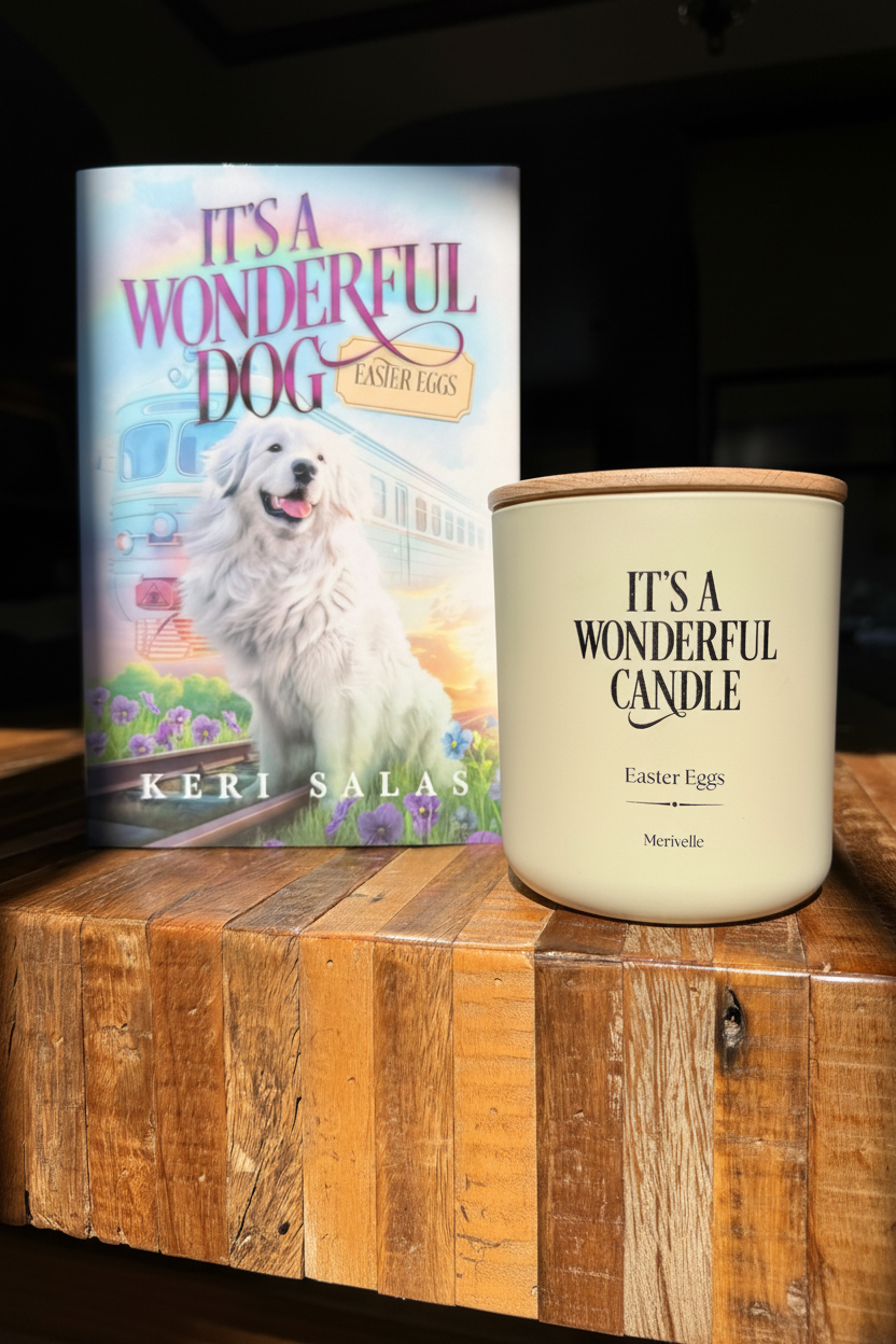 Easter Eggs - Book & Candle Cleaned Up