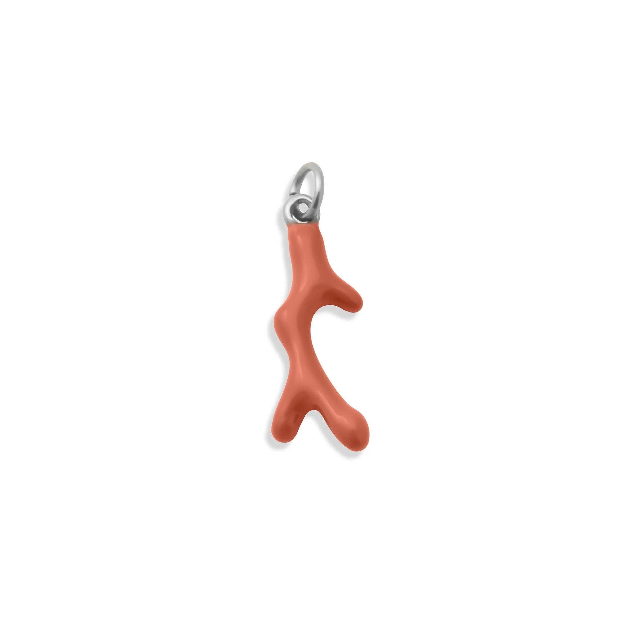 Coral Charm in Gold