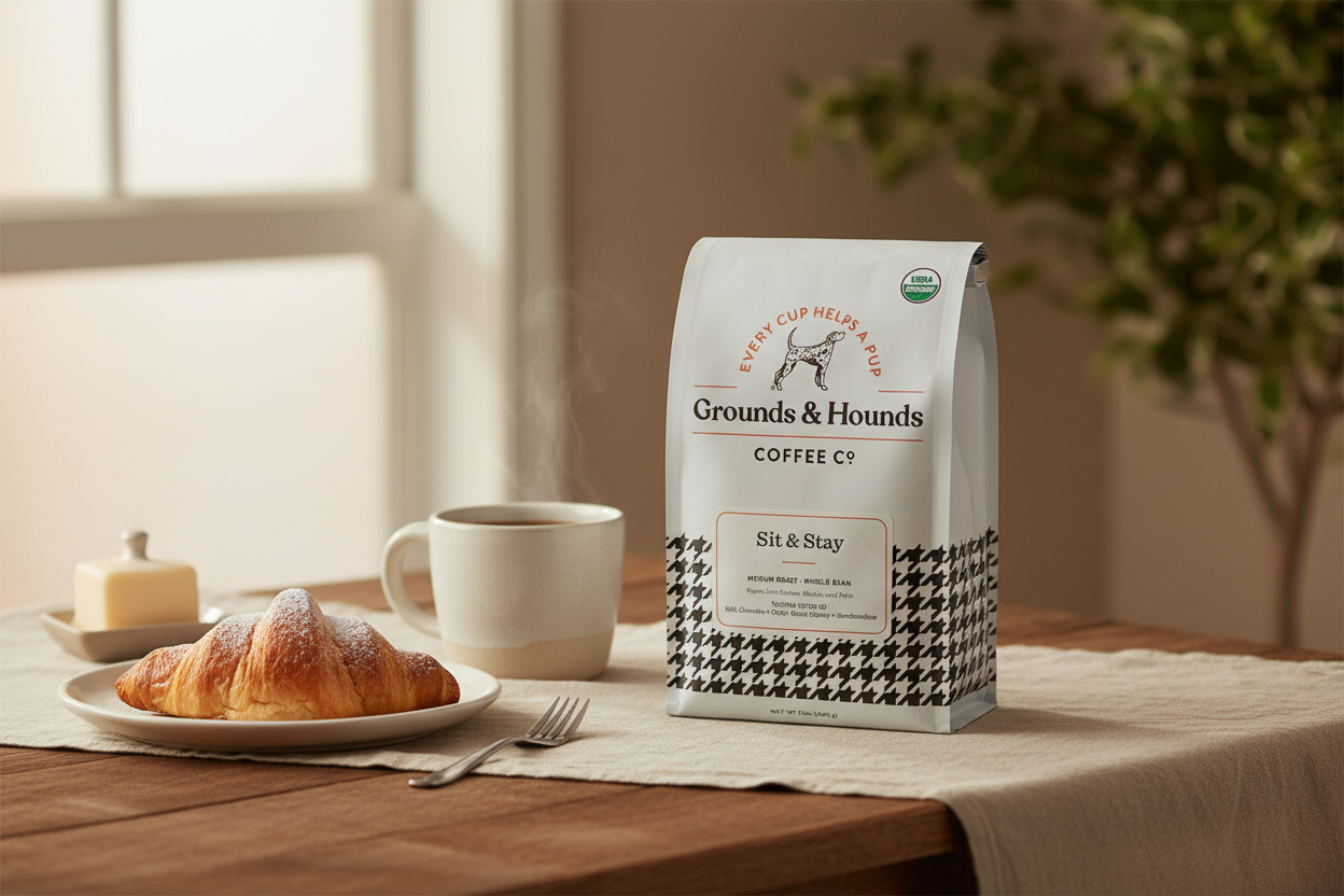 Grounds & Hounds – Breakfast Table