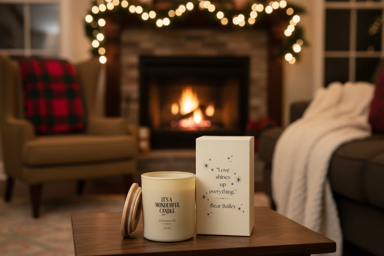 It's a Wonderful Candle - A Christmas Tail ~ Travel Size