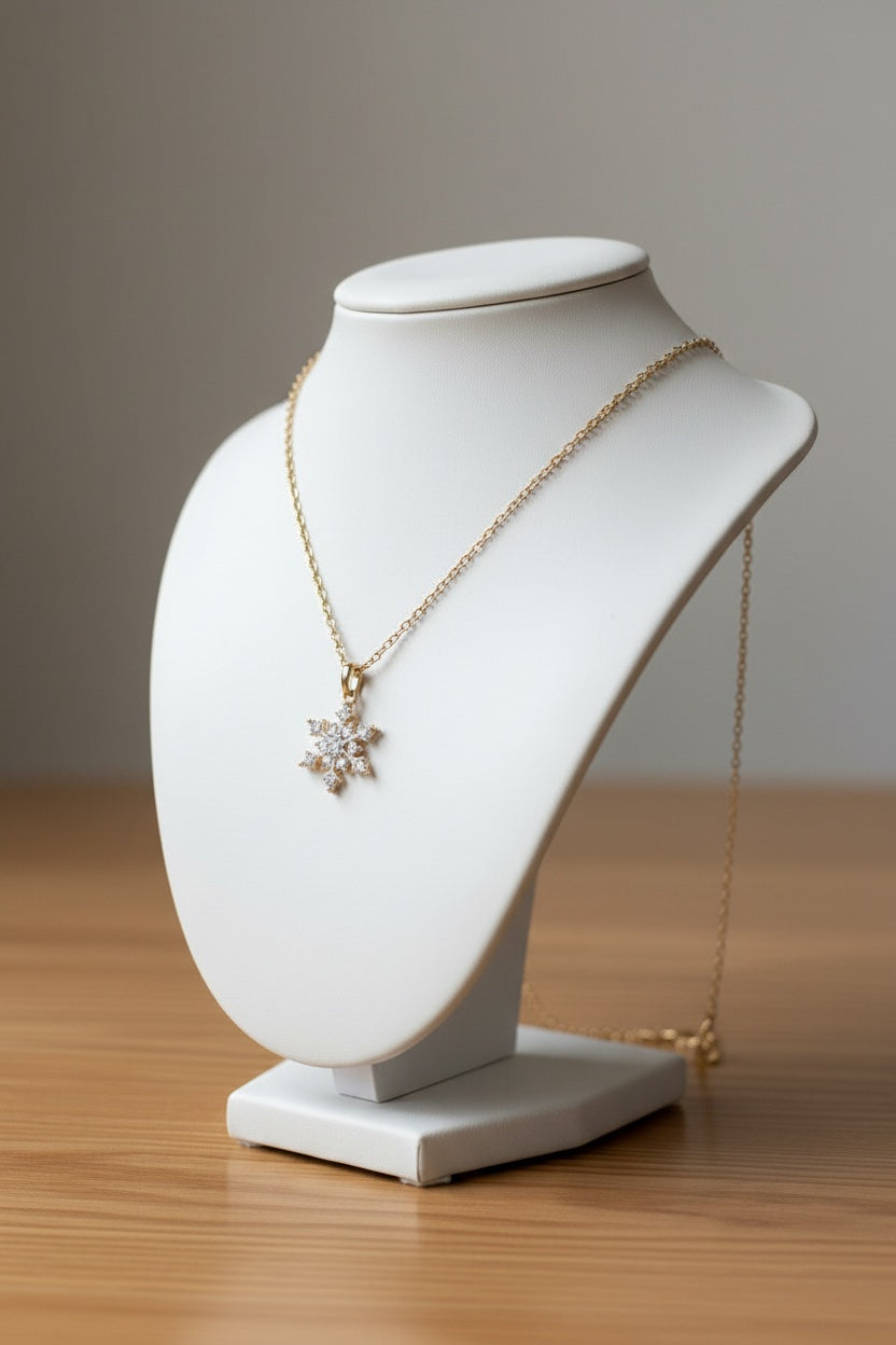 Merivelle Snowflake Pendant Necklace