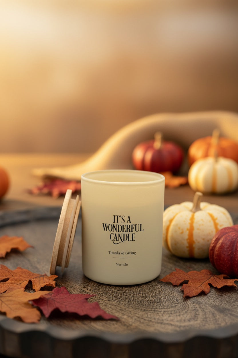 It's a Wonderful Candle - Thanks & Giving ~ Travel Size