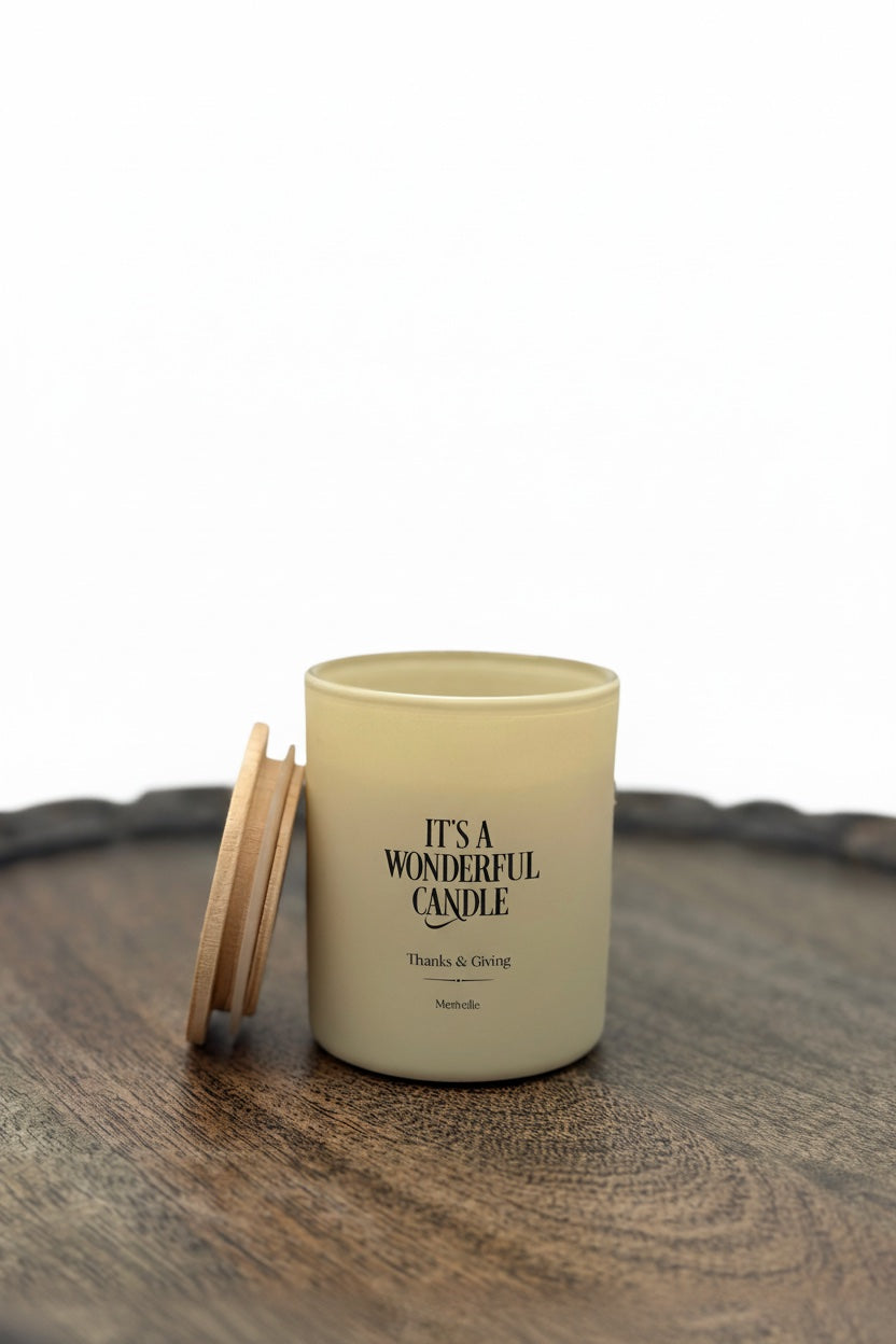 It's a Wonderful Candle - Thanks & Giving ~ Travel Size